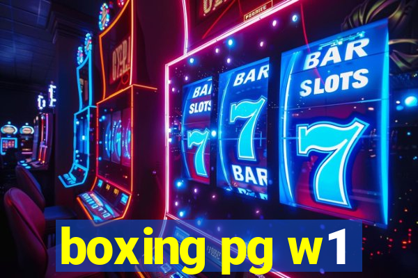 boxing pg w1